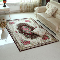 Oriental floral carpet
